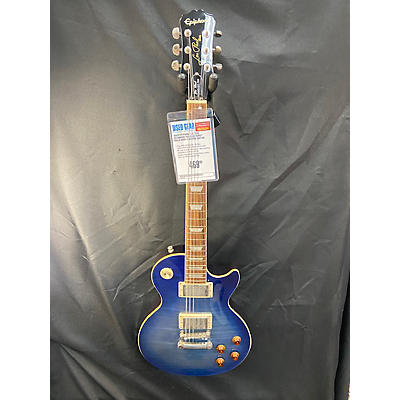 Epiphone Used Epiphone Les Paul Standard Pro Blue Burst Solid Body Electric Guitar