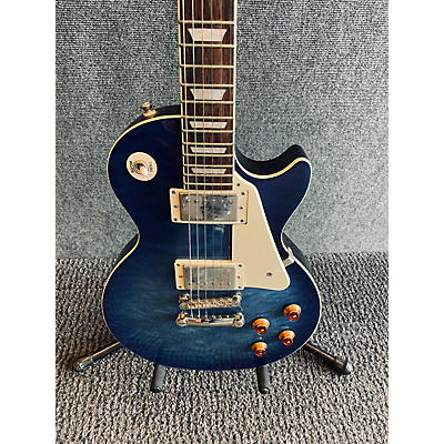 Epiphone Used Epiphone Les Paul Standard Pro Blue Burst Solid Body Electric Guitar