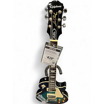Used Epiphone Les Paul Standard Pro Blue Burst Solid Body Electric Guitar