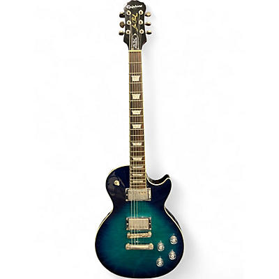 Used Epiphone Les Paul Standard Pro Blue Burst Solid Body Electric Guitar