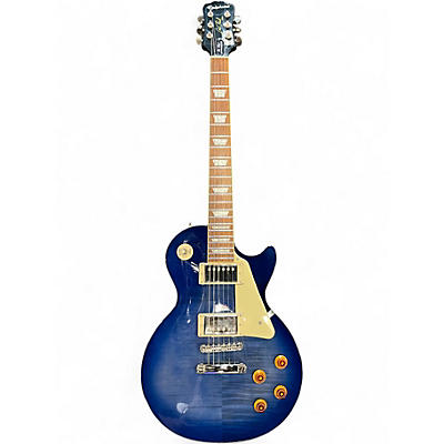 Used Epiphone Les Paul Standard Pro Blue Burst Solid Body Electric Guitar