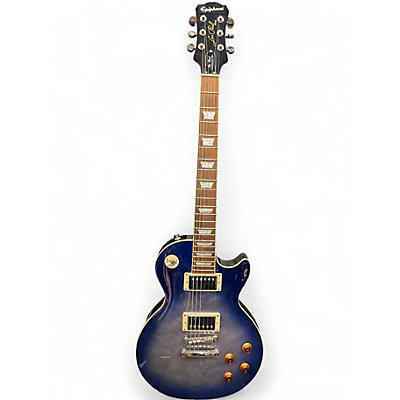 Used Epiphone Les Paul Standard Pro Blue Burst Solid Body Electric Guitar