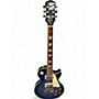 Used Epiphone Les Paul Standard Pro Blue Ghost Flames Solid Body Electric Guitar Blue Ghost Flames
