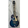 Used Epiphone Used Epiphone Les Paul Standard Pro Blue Solid Body Electric Guitar Blue