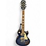 Used Epiphone Les Paul Standard Pro Blue Solid Body Electric Guitar Blue