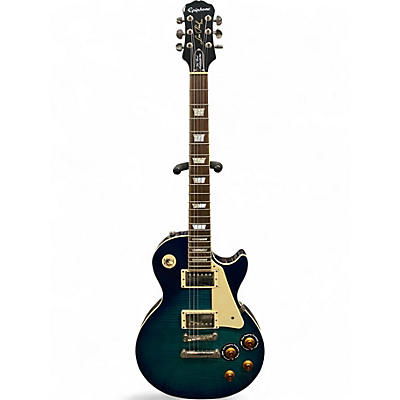 Used Epiphone Les Paul Standard Pro Blueberry Burst Solid Body Electric Guitar