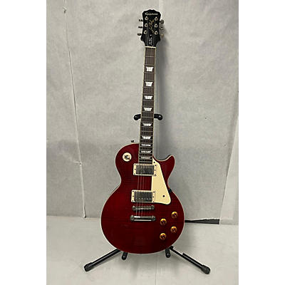 Used Epiphone Les Paul Standard Pro Cherry Solid Body Electric Guitar