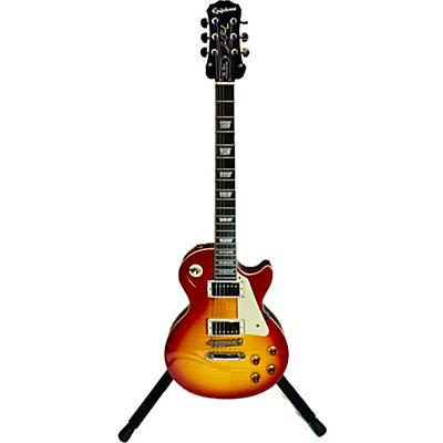 Epiphone Used Epiphone Les Paul Standard Pro Cherry Sunburst Solid Body Electric Guitar