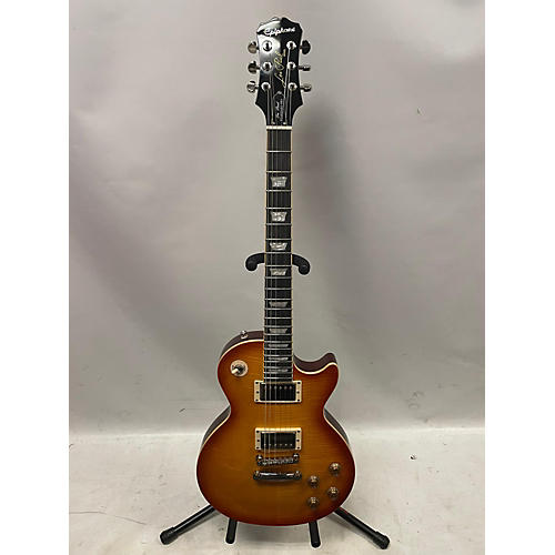 Epiphone Used Epiphone Les Paul Standard Pro Cherry Sunburst Solid Body Electric Guitar Cherry Sunburst