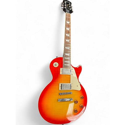 Epiphone Used Epiphone Les Paul Standard Pro Cherry Sunburst Solid Body Electric Guitar Cherry Sunburst