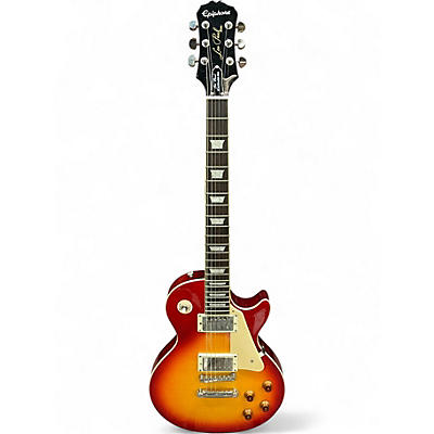 Used Epiphone Les Paul Standard Pro Cherry Sunburst Solid Body Electric Guitar