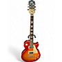 Used Epiphone Les Paul Standard Pro Cherry Sunburst Solid Body Electric Guitar Cherry Sunburst
