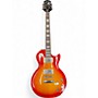 Used Epiphone Les Paul Standard Pro Cherry Sunburst Solid Body Electric Guitar Cherry Sunburst