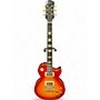 Used Epiphone Les Paul Standard Pro Cherry Sunburst Solid Body Electric Guitar Cherry Sunburst
