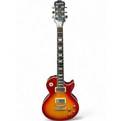 Used Epiphone Les Paul Standard Pro Cherry Sunburst Solid Body Electric Guitar