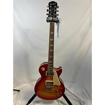 Epiphone Used Epiphone Les Paul Standard Pro Dark Cherry Burst Solid Body Electric Guitar