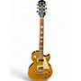 Used Epiphone Les Paul Standard Pro Gold Top Solid Body Electric Guitar Gold Top