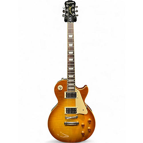 Used Epiphone Les Paul Standard Pro Honey Burst Solid Body Electric Guitar Honey Burst