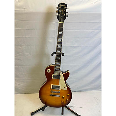 Epiphone Used Epiphone Les Paul Standard Pro Ice Tea Burst Solid Body Electric Guitar