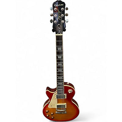 Used Epiphone Les Paul Standard Pro Left Handed Cherry Burst Electric Guitar