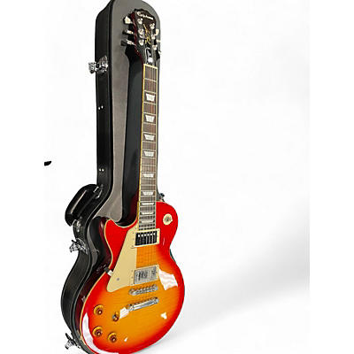 Epiphone Used Epiphone Les Paul Standard Pro Left Handed Cherry Sunburst Electric Guitar