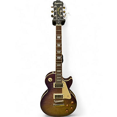 Used Epiphone Les Paul Standard Pro Purple Burst Solid Body Electric Guitar