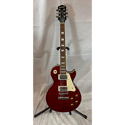 Epiphone Used Epiphone Les Paul Standard Pro Red Quilt Solid Body Electric Guitar