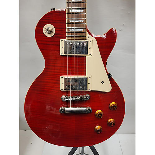 Epiphone Used Epiphone Les Paul Standard Pro Red Solid Body Electric Guitar Red