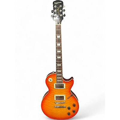 Used Epiphone Les Paul Standard Pro Sunburst Solid Body Electric Guitar