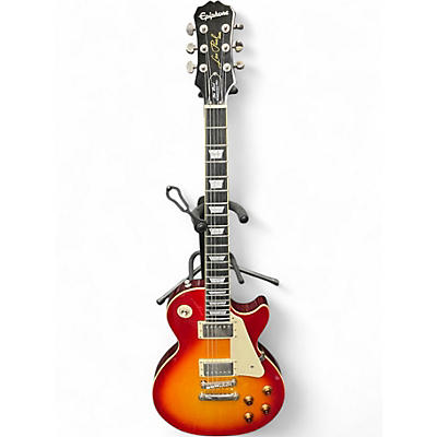 Used Epiphone Les Paul Standard Pro Sunburst Solid Body Electric Guitar