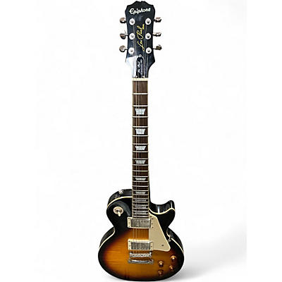 Used Epiphone Les Paul Standard Pro Tobacco Sunburst Solid Body Electric Guitar