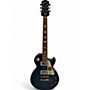 Used Epiphone Les Paul Standard Pro Trans Blue Flame Solid Body Electric Guitar Trans Blue Flame