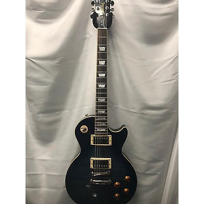 Epiphone Used Epiphone Les Paul Standard Pro Trans Blue Solid Body Electric Guitar