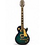 Used Epiphone Les Paul Standard Pro Trans Blue Solid Body Electric Guitar Trans Blue