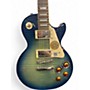 Used Epiphone Les Paul Standard Pro Trans Blue Solid Body Electric Guitar Trans Blue