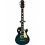 Used Epiphone Les Paul Standard Pro Trans Blue Solid Body Electric Guitar Trans Blue