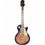 Used Epiphone Les Paul Standard Pro Trans Purple Solid Body Electric Guitar Trans Purple