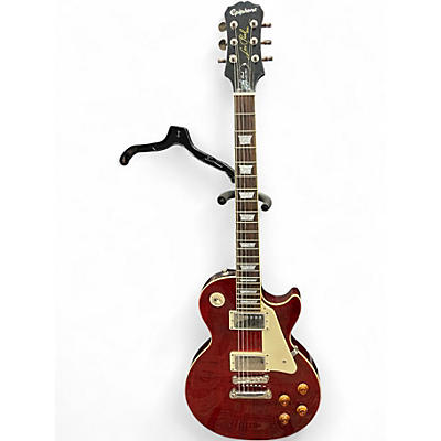Used Epiphone Les Paul Standard Pro Wine Red Solid Body Electric Guitar