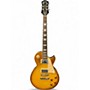 Used Epiphone Les Paul Standard Pro Yellow Sunburst Solid Body Electric Guitar Yellow Sunburst