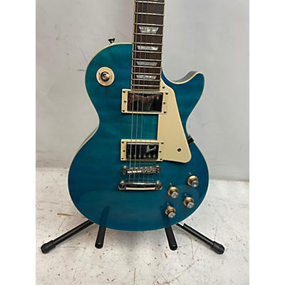 Epiphone Used Epiphone Les Paul Standard QUILTED BLUE Solid Body Electric Guitar