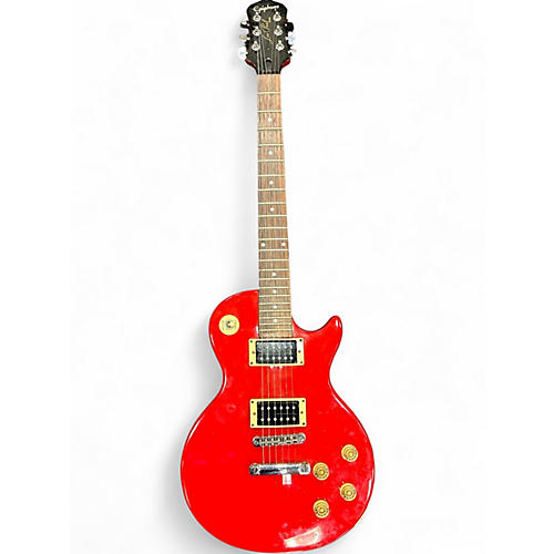 Used Epiphone Les Paul Standard Red Solid Body Electric Guitar Red