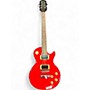 Used Epiphone Les Paul Standard Red Solid Body Electric Guitar Red