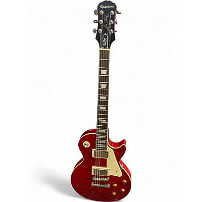 Used Epiphone Les Paul Standard Red Solid Body Electric Guitar