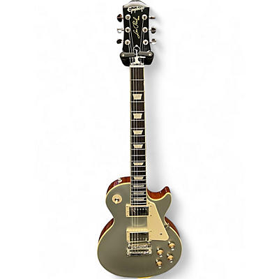Used Epiphone Les Paul Standard Silver Mist Solid Body Electric Guitar