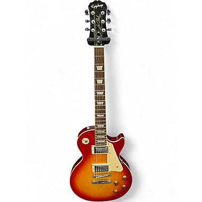 Used Epiphone Les Paul Standard Sunburst Solid Body Electric Guitar