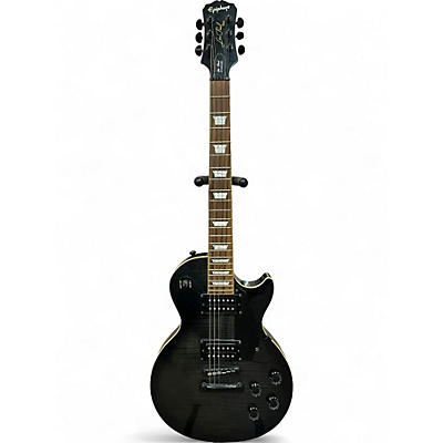 Used Epiphone Les Paul Standard TRANSPARENT BLACK Solid Body Electric Guitar