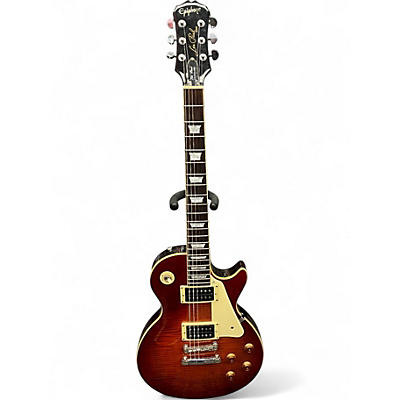 Used Epiphone Les Paul Standard Tiger Eye Solid Body Electric Guitar