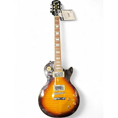 Used Epiphone Les Paul Standard Tobacco Sunburst Solid Body Electric Guitar