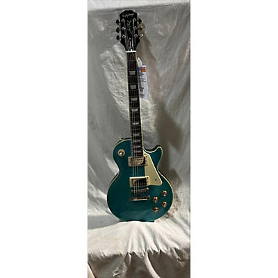 Epiphone Used Epiphone Les Paul Standard Trans Blue Solid Body Electric Guitar