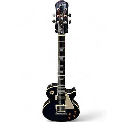 Used Epiphone Les Paul Standard Trans Blue Solid Body Electric Guitar